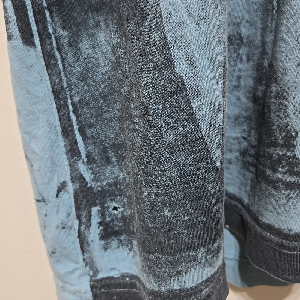 Silver Star Men's Vintage Skull Graphic Short Sleeve Tee